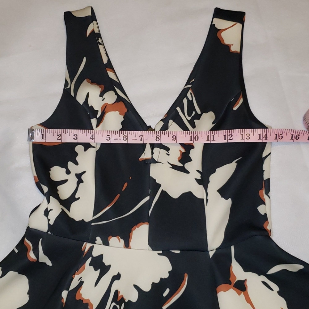 Anthropologie Maeve Floral Fit & Flare Summer Dress Size 4 - Picture 9 of 14